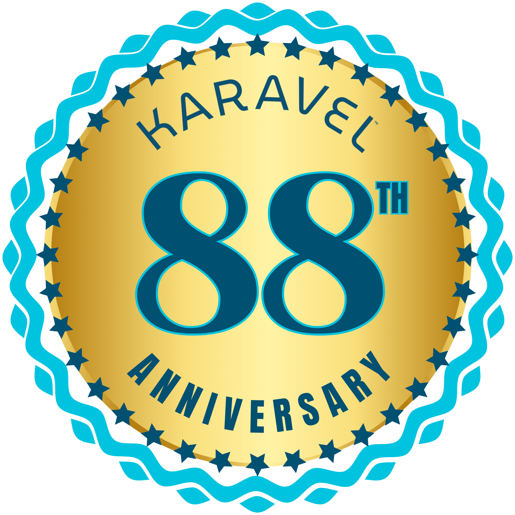 Eighty-eight years badge.
