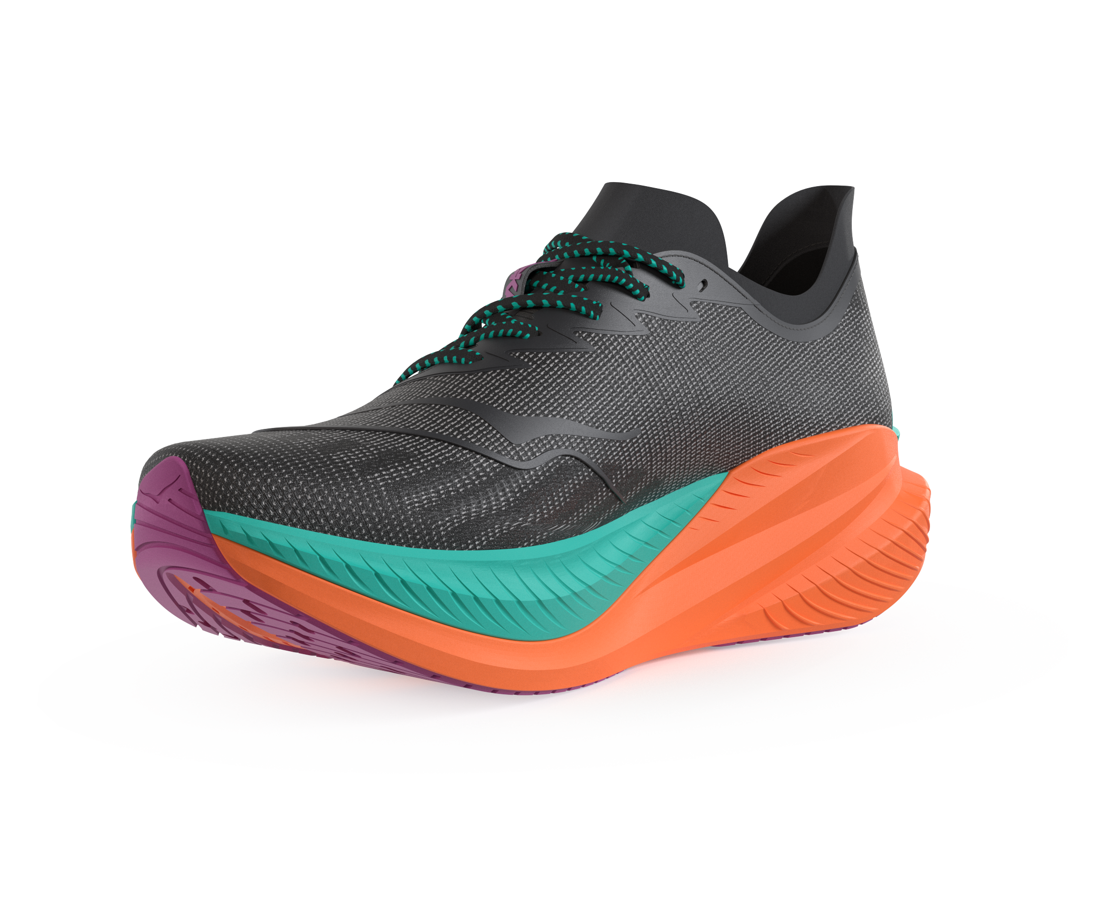 人気No.1 Hoka Men's Mach X 2 Black / Electric Aqua コスプレウィッグ