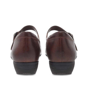 Fawna Chestnut Burnished Calf - Dansko - Karavel Shoes - karavelshoes.com