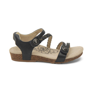 Jillian Braided Quarter Strap - Aetrex - Karavel Shoes - karavelshoes.com