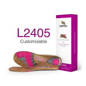 L2405W Women's Customizable Orthotics W/ Metatarsal Support - Aetrex - Karavel Shoes - karavelshoes.com
