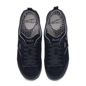 Paisley Black/Black Suede - Dansko - Karavel Shoes - karavelshoes.com