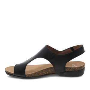 Reece Black Waxy Burnished - Dansko - Karavel Shoes - karavelshoes.com