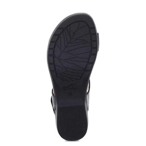 Reece Black Waxy Burnished - Dansko - Karavel Shoes - karavelshoes.com