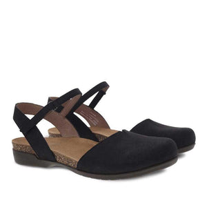 Rowan Black Nubuck - Dansko - Karavel Shoes - karavelshoes.com