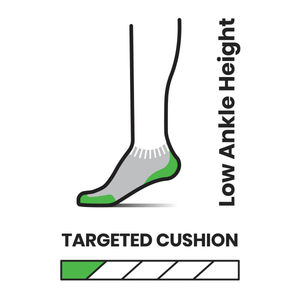 Run Targeted Cushion Low Ankle Socks - Smartwool - Karavel Shoes - karavelshoes.com