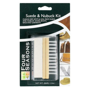 Suede and Nubuck Care Kit - Four Seasons - Karavel Shoes - karavelshoes.com