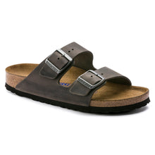 Load image into Gallery viewer, Women&#39;s Arizona Soft Footbed Iron Oiled Leather - Birkenstock - Karavel Shoes - karavelshoes.com
