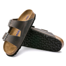 Load image into Gallery viewer, Women&#39;s Arizona Soft Footbed Iron Oiled Leather - Birkenstock - Karavel Shoes - karavelshoes.com
